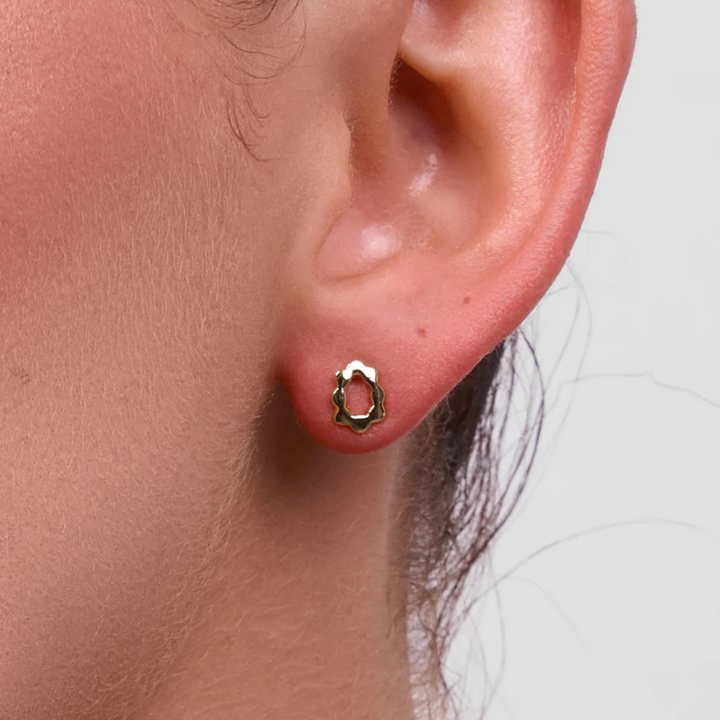 Liberté Petite Whimsy Gold Earring Lifestyle | Merchants Homewares