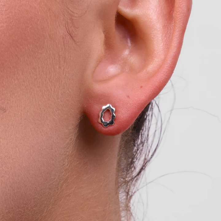 Liberté Petite Whimsy Silver Earring Lifestyle | Merchants Homewares