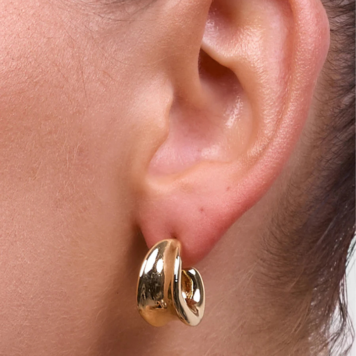 Liberté Uma Gold Earring | Merchant Homewares