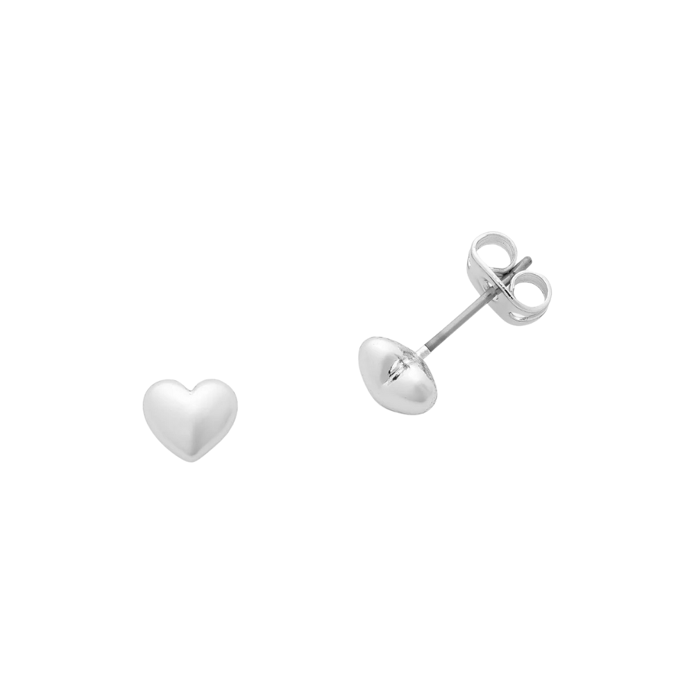 Liberté Winnie Silver Heart Earring | Merchants Homewares