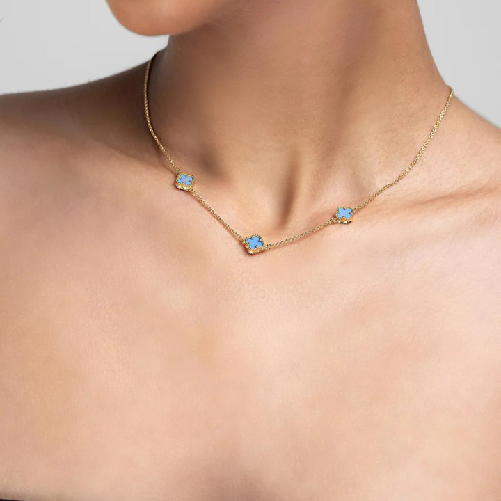 Liberté Duchess Gold Ocean Necklace Lifestyle | Merchants Homewares