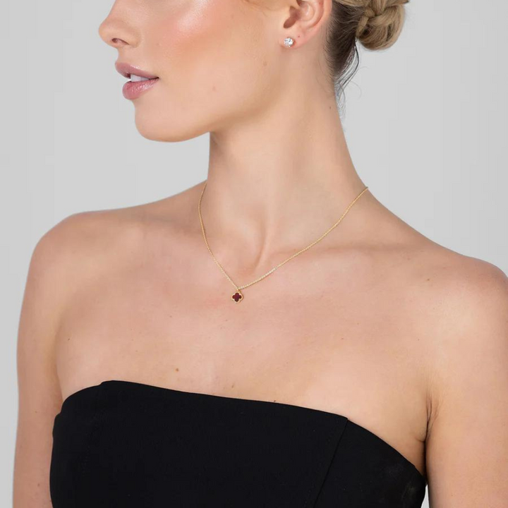 Liberté Reign Gold Scarlet Necklace Lifestyle | Merchants Homewares