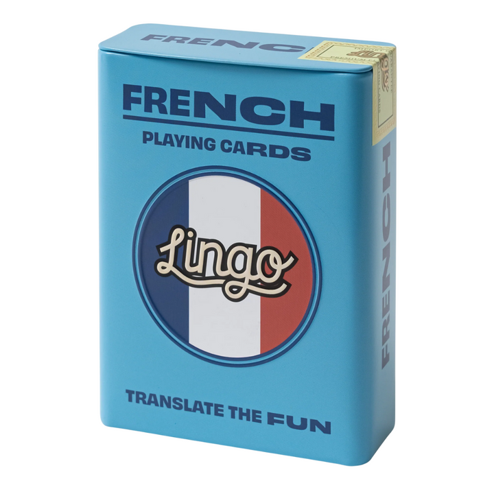 Lingo French Travel Tin Packaging | Merchants Homewares