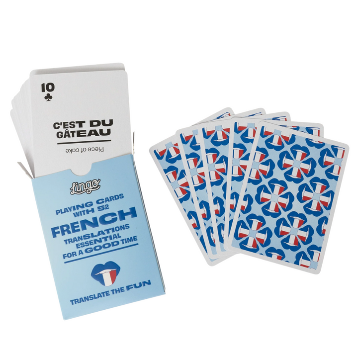 Lingo French Travel Tin Open | Merchants Homewares