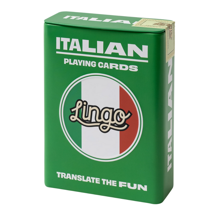 Lingo Italian Travel Tin Packaging | Merchants Homewares