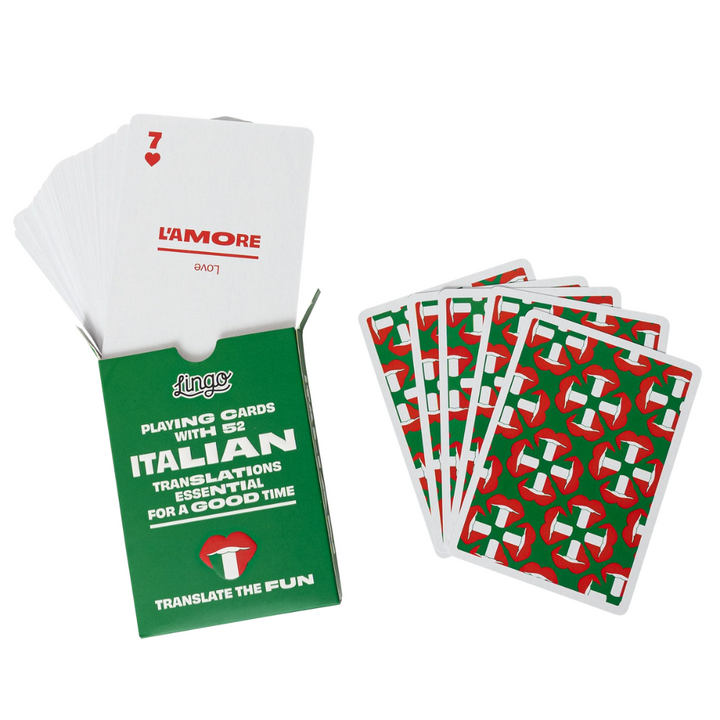 Lingo Italian Travel Tin Open | Merchants Homewares