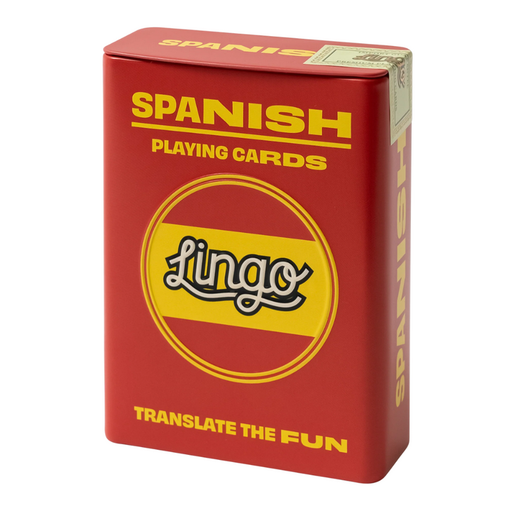 Lingo Spanish Travel Tin Packaging | Merchants Homewares