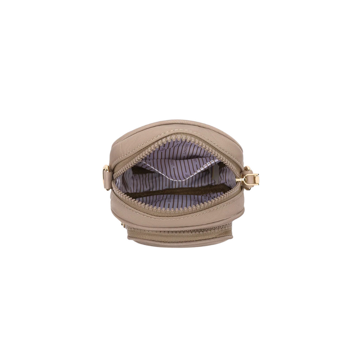 Louenhide Lyla Phone Bag Mocha Open | Merchants Homewares