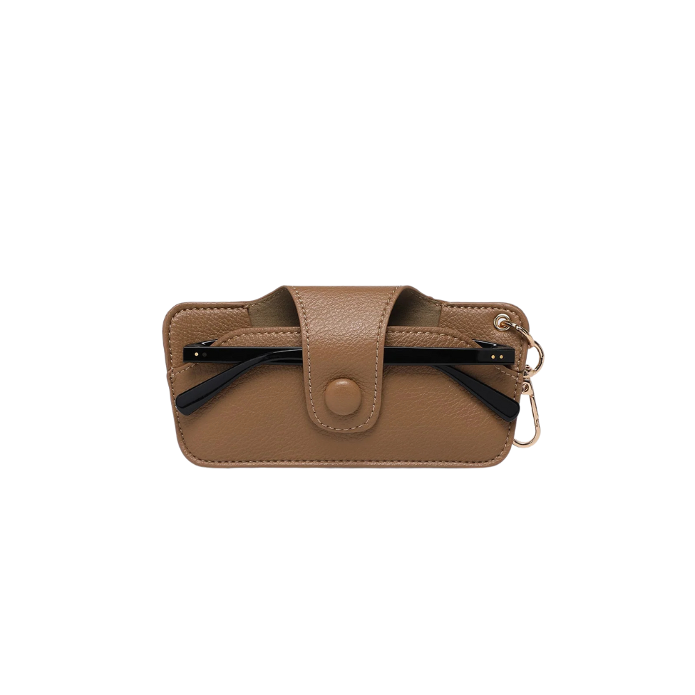 Louenhide Skittle Sunglass Case Caramel With Sunglasses | Merchants Homewares