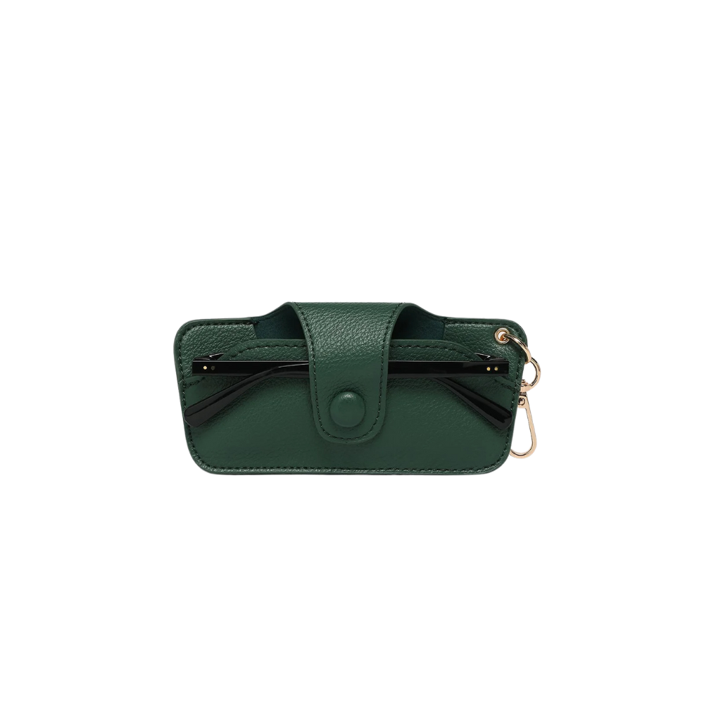 Louenhide Skittle Sunglass Case Forest Green With Sunglasses | Merchants Homewares