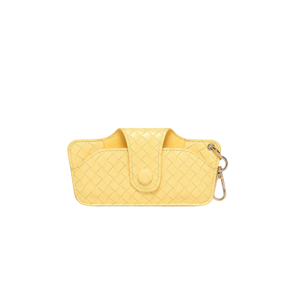Louenhide Skittle Sunglass Case Woven Butter Yellow | Merchants Homewares