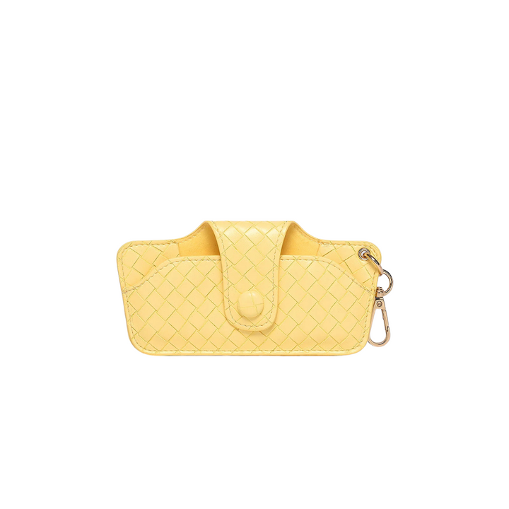 Louenhide Skittle Sunglass Case Woven Butter Yellow | Merchants Homewares