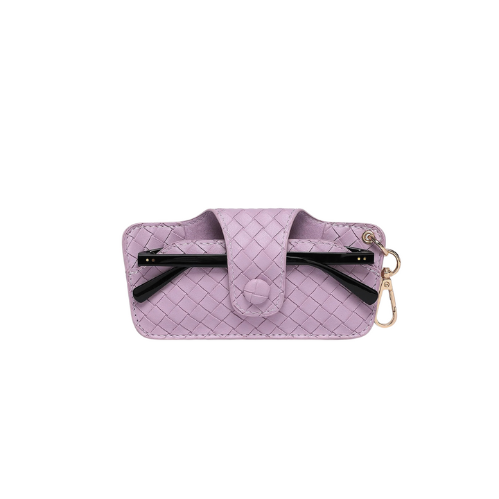 Louenhide Skittle Sunglass Case Woven Lilac With Sunglasses | Merchants Homewares