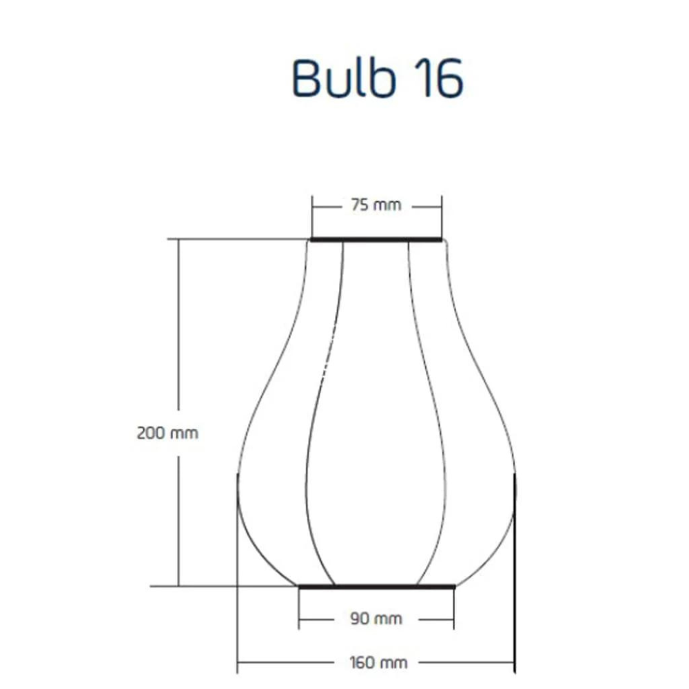 Lumiz Topaze Bulb 16cm Sage Green Solar Lantern Dimensions | Merchants Homewares