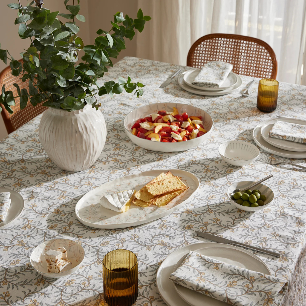 Madras Link Juniper Hand Painted Small Bowl Set Of 3 Lifestyle | Merchants Homewares