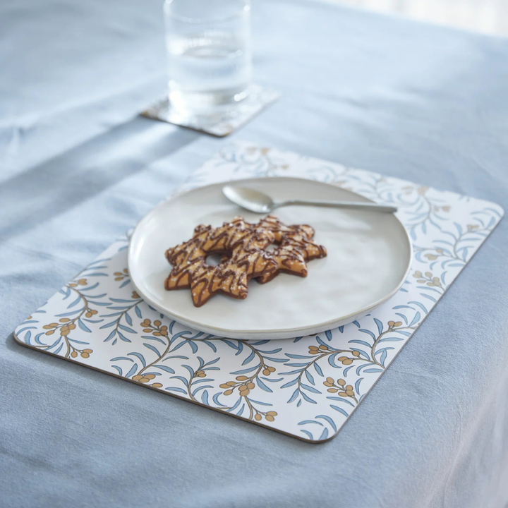 Madras Link Juniper Rectangular Placemat Set Of 4 Lifestyle | Merchants Homewares
