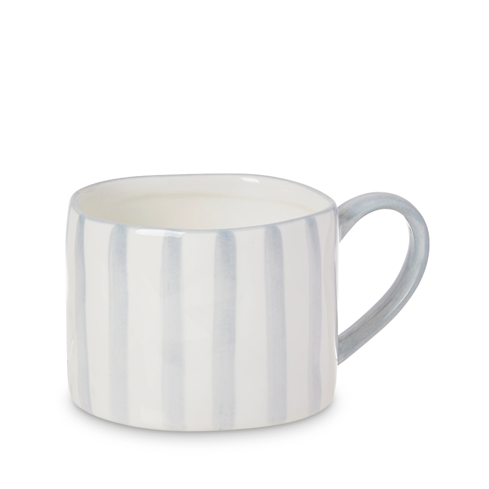 Madras Link Juniper Stripe Hand Painted Mug | Merchants Homewares