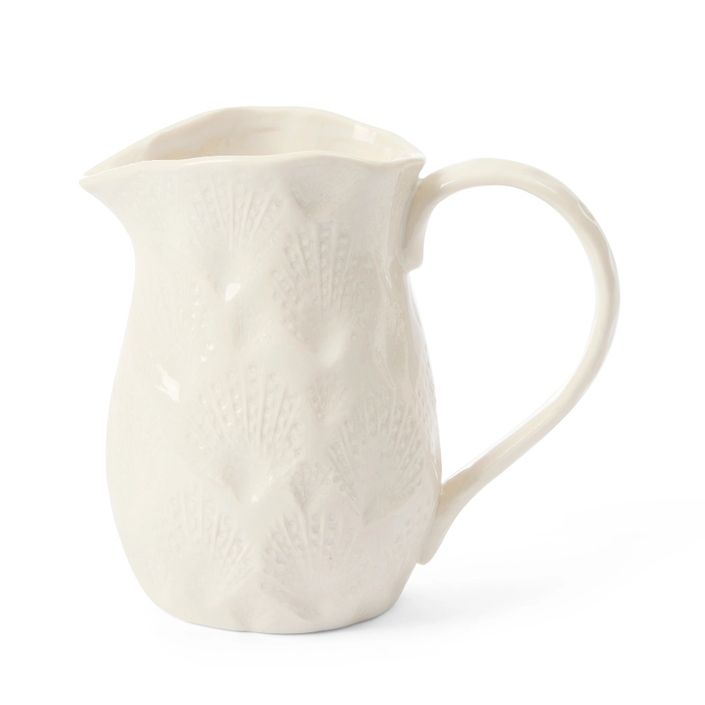 Madras Link Nautilus White Jug | Merchants Homewares