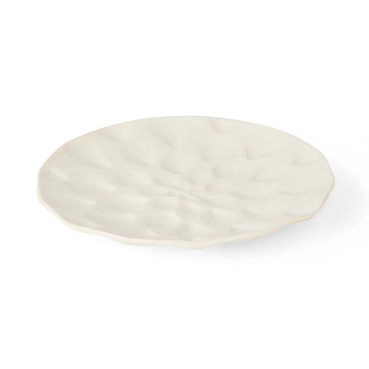 Madras Link Nautilus White Large Plate | Merchants Homewares
