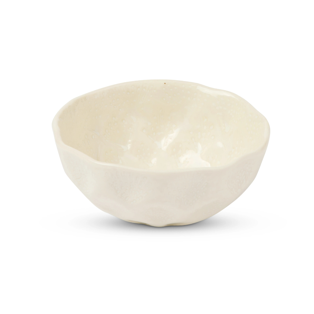 Madras Link Nautilus White Snack Bowl | Merchants Homewares