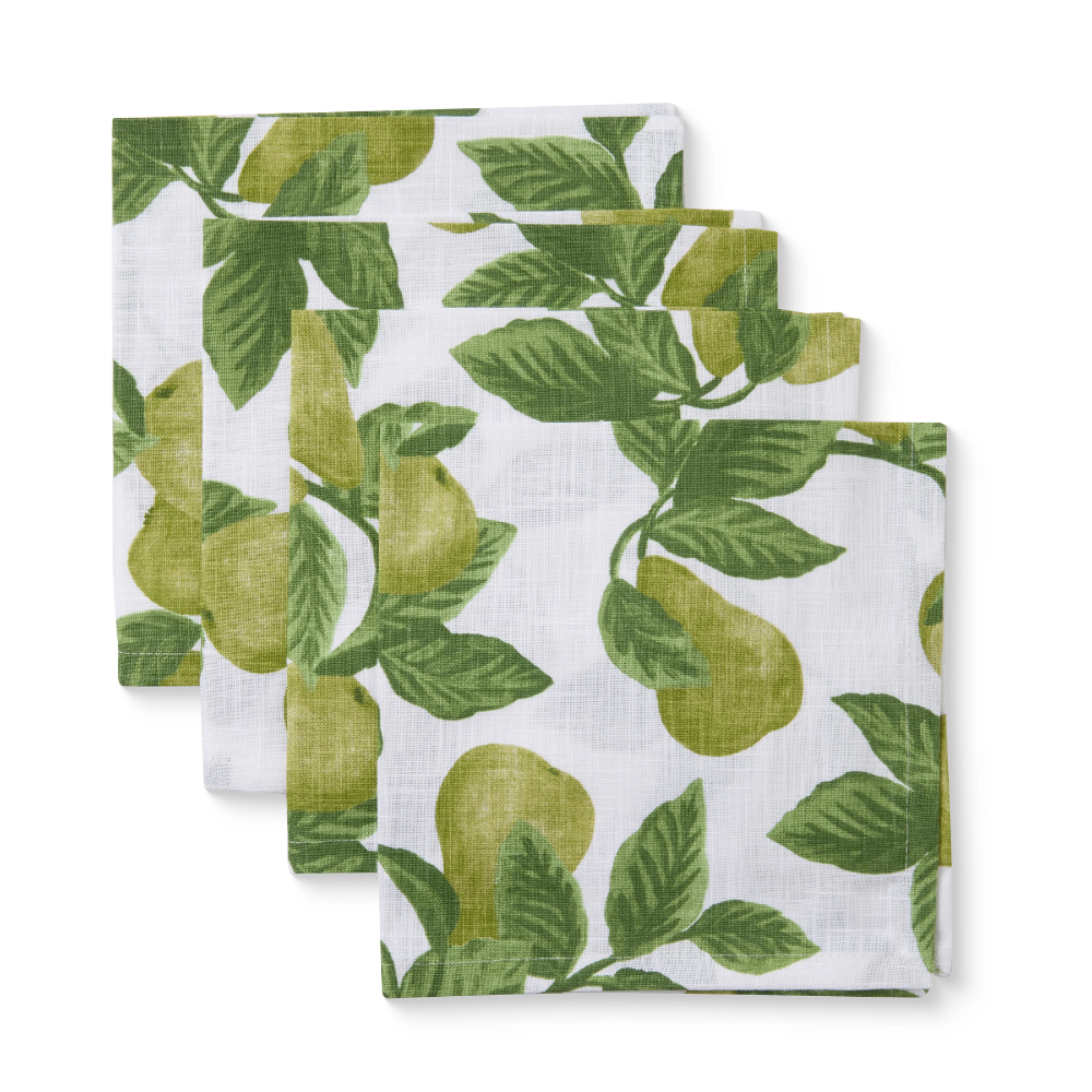 Madras Link Pear Tree Napkin Set of 4 | Merchants Homewares