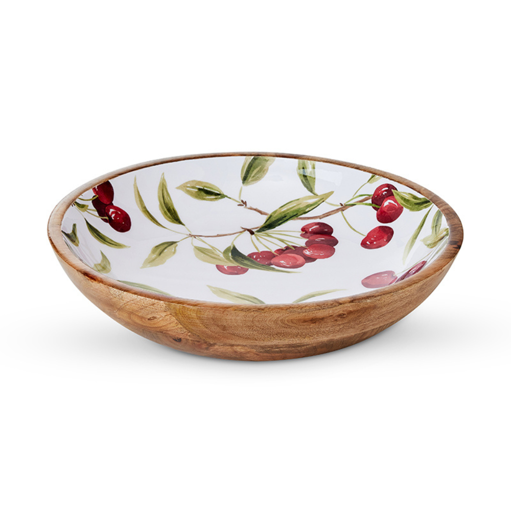 Madras Link Cherry Salad Bowl | Merchants Homewares