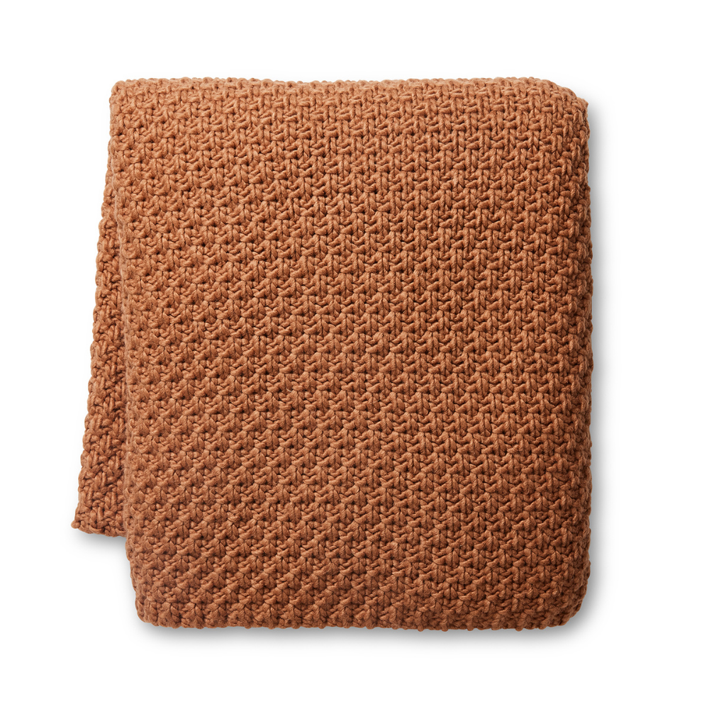 Madras Link Jarah Throw Clay | Merchants Homewares