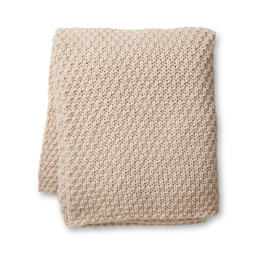 Madras Link Jarah Throw Oat | Merchants Homewares