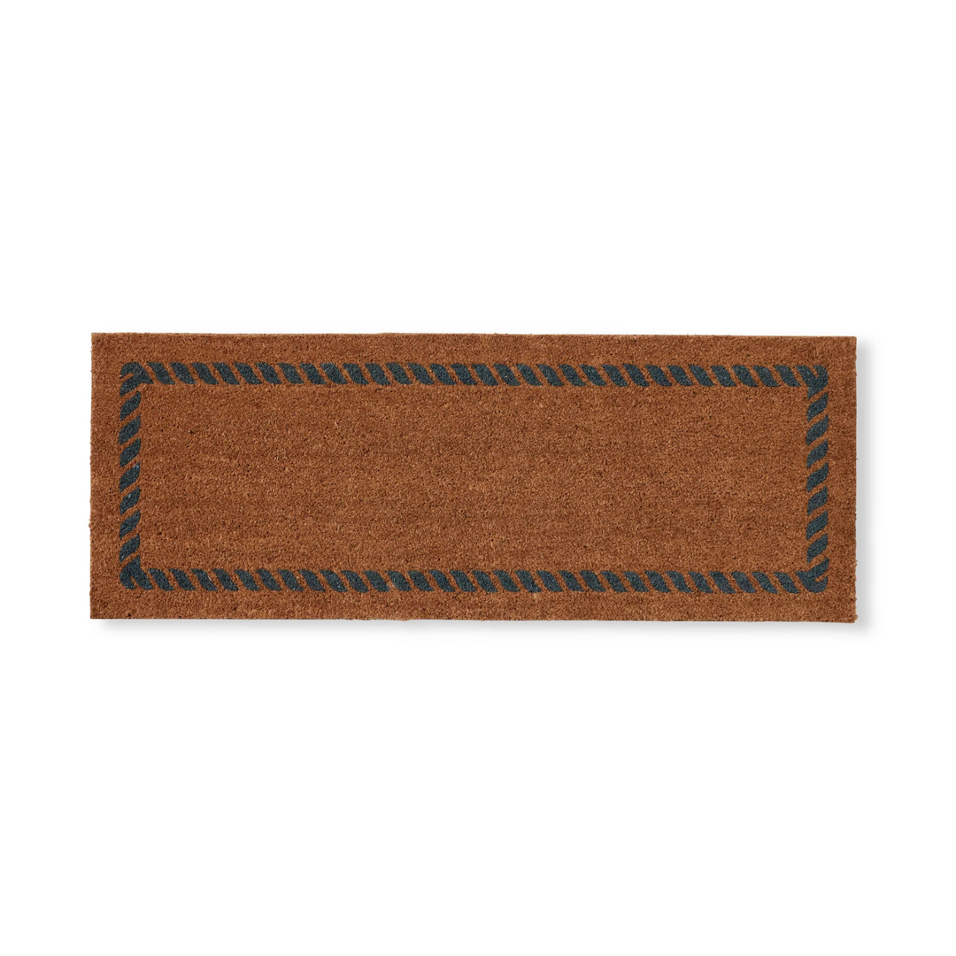 Madras Link Rope Blue Doormat 45 x 120 | Merchants Homewares