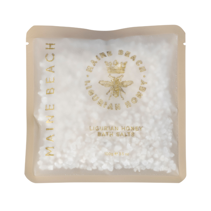 Maine Beach Bath Salt Discovery Collection Ligurian Honey Bath Salts | Merchants Homewares