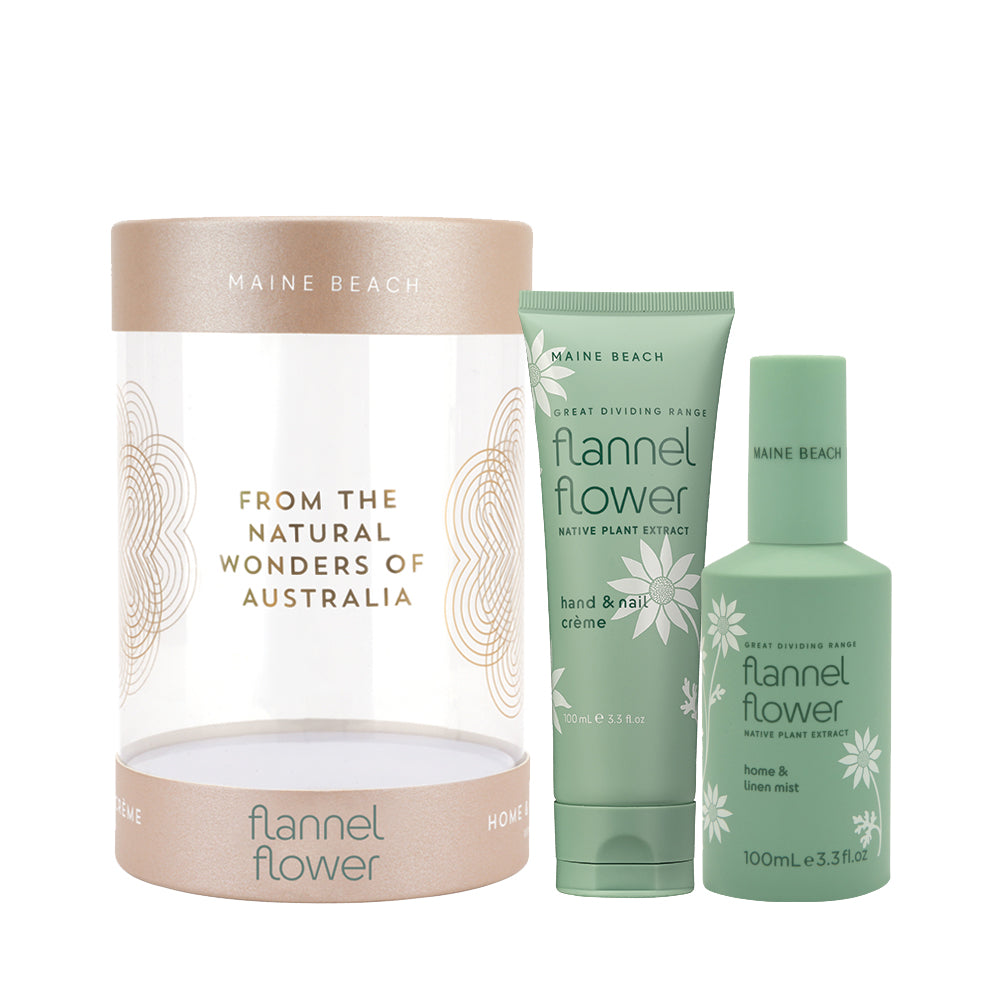 Maine Beach Flannel Flower Natural Wonders Gift Set | Merchants Homewares