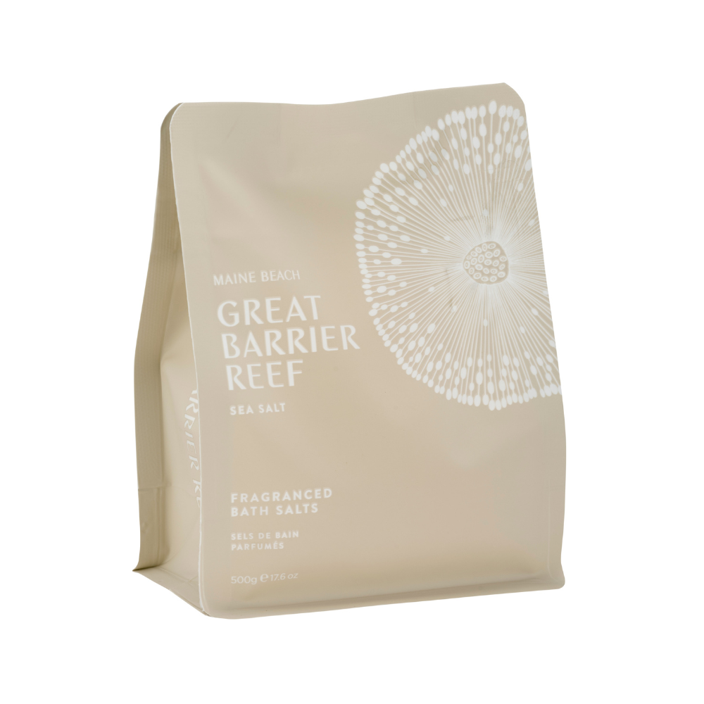 Maine Beach Great Barrier Reef Bath Salt Pouch | Merchants Homewares