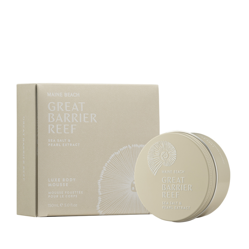 Maine Beach Great Barrier Reef Luxe Body Mousse With Packaging | Merchants Homewares