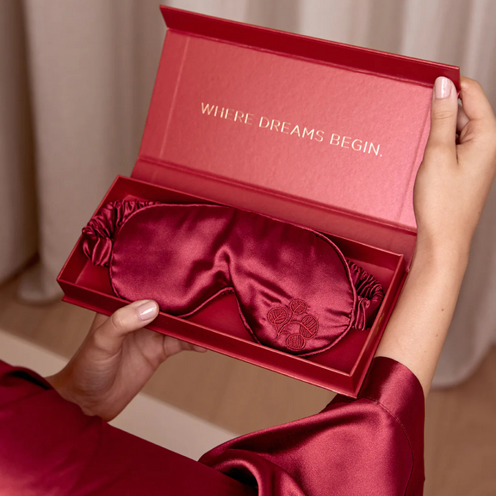 Maine Beach Sleep Eye Mask Ruby Lifestyle | Merchants Homewares