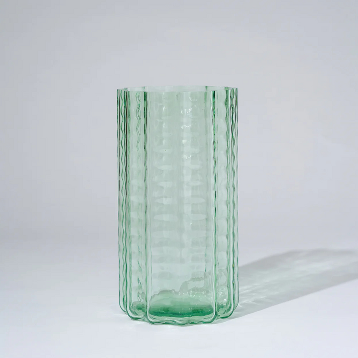 Marmoset Found Jelly Glass Vase Green Large | Merchants Homewares