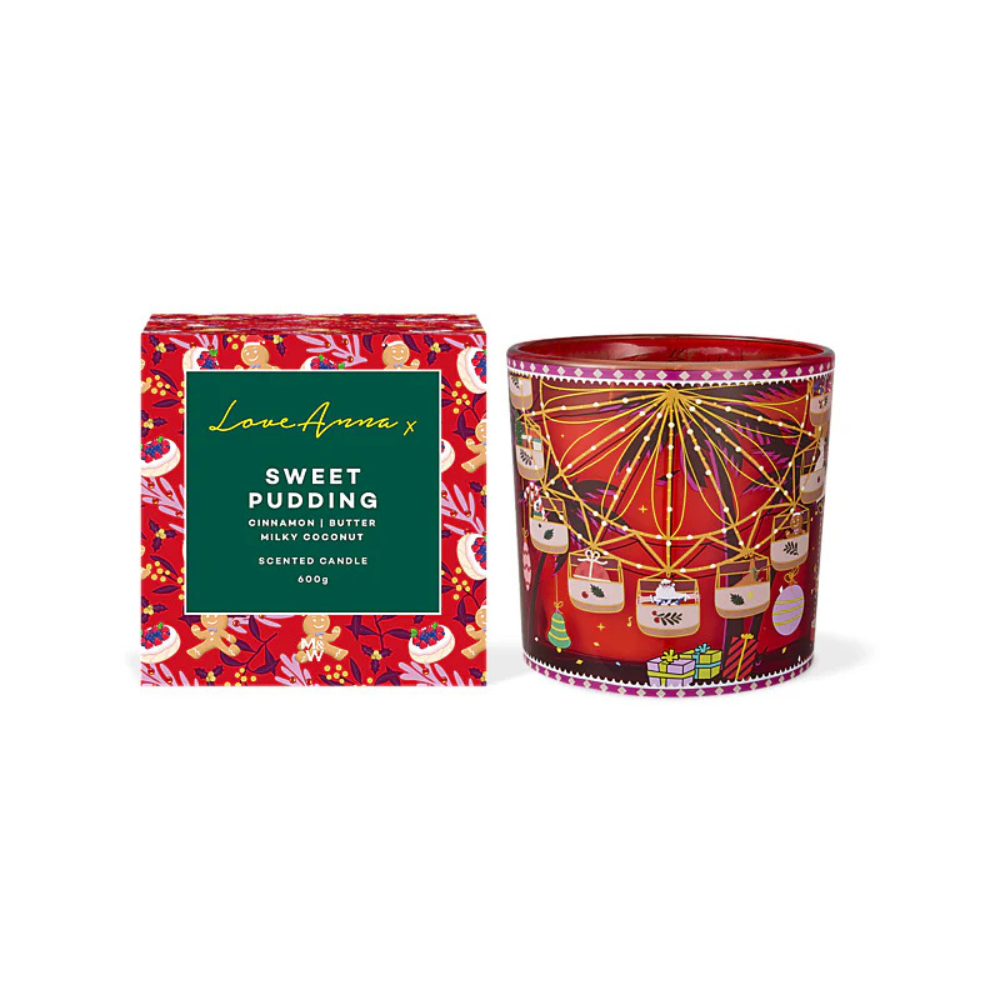 Maxwell & Williams Festive Down Under Fragrance Candle 600g Sweet Pudding | Merchants Homewares