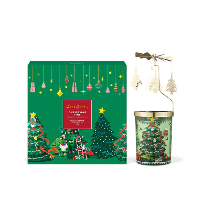 Maxwell & Williams Festive Down Under Fragrance Candle Christmas Pine Decorator Set | Merchants Homewares