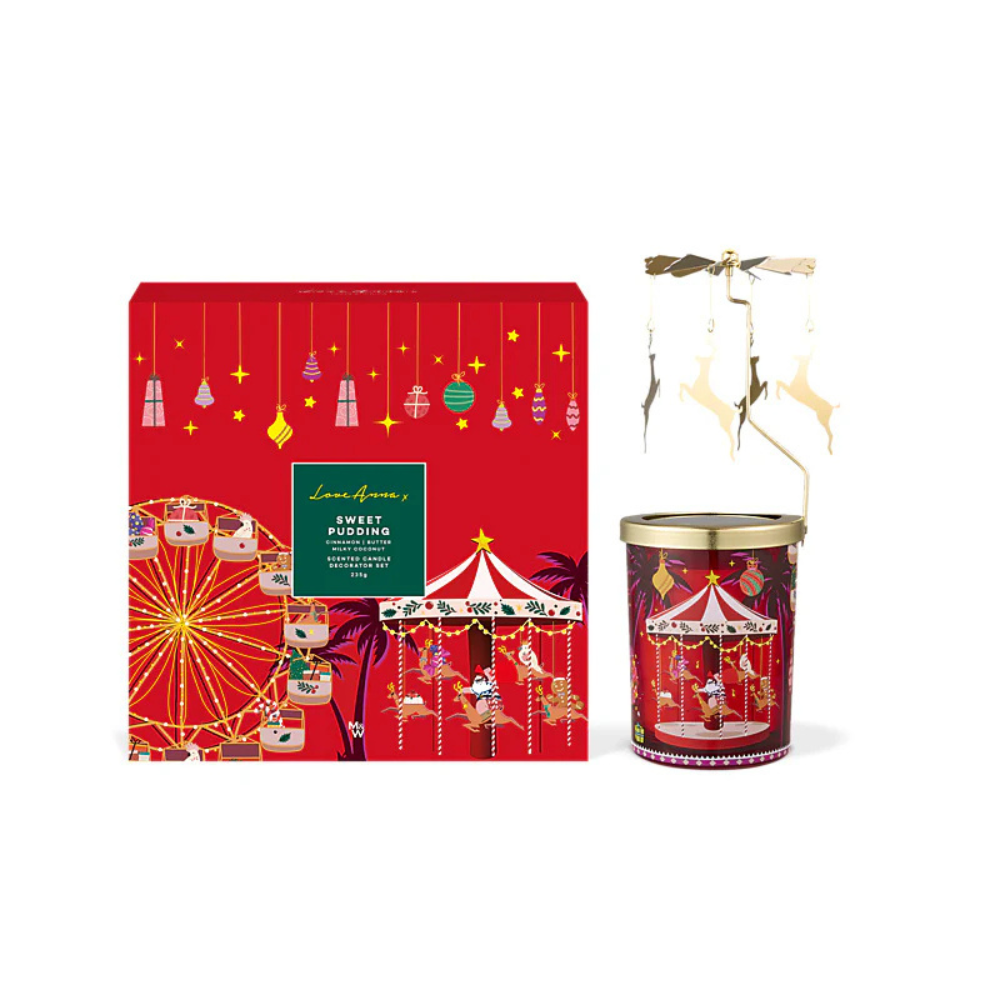 Maxwell & Williams Festive Down Under Fragrance Candle Sweet Pudding Decorator Set | Merchants Homewares