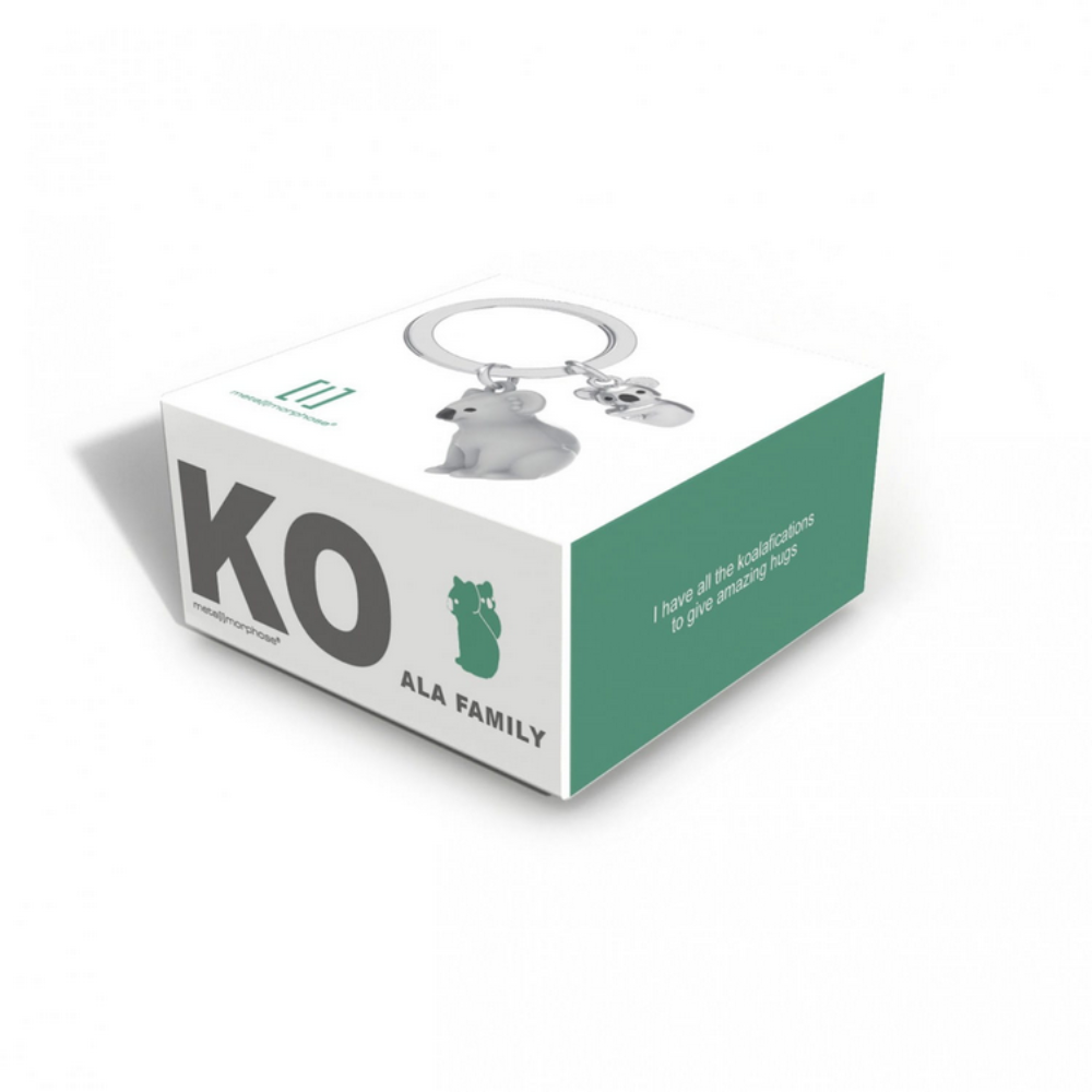 Metalmorphose Keyring Koala Family | Merchants Homewares