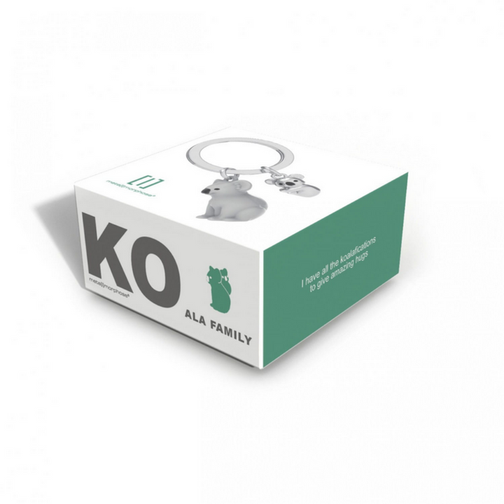 Metalmorphose Keyring Koala Family | Merchants Homewares