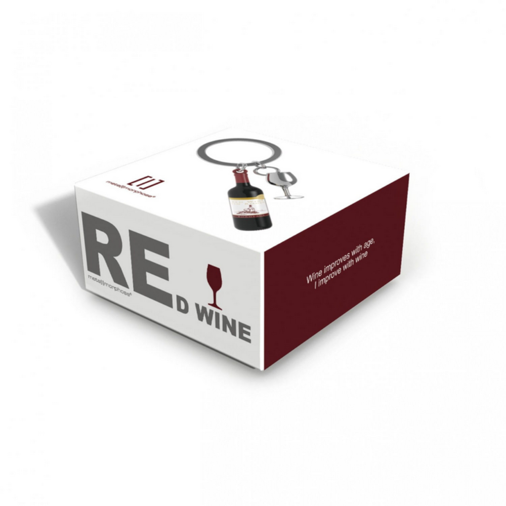 Metalmorphose Keyring Red Wine | Merchants Homewares