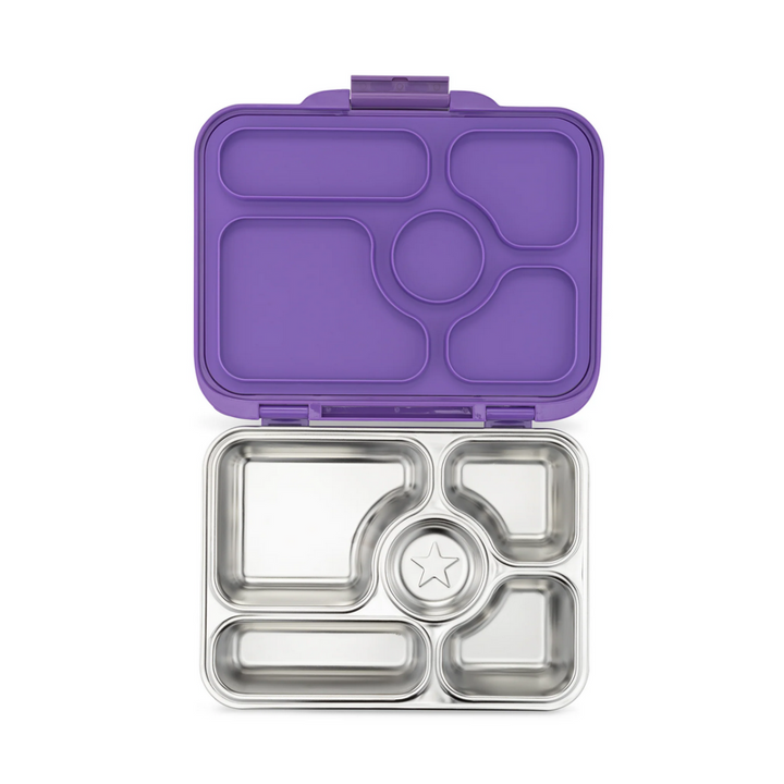 Mini Hippo Yumbox Presto Remy Lavender Open | Merchants Homewares