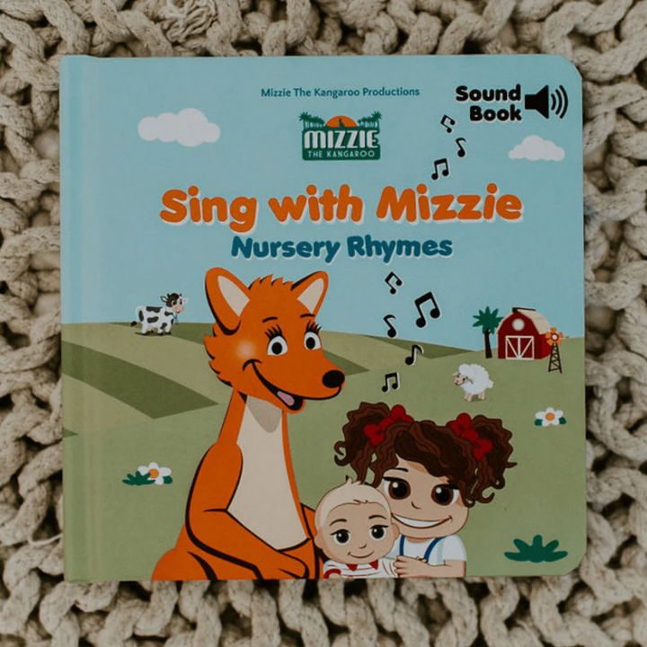 Mizzie The Kangaroo Sound Book Sing With Mizzie Nursery Rhymes | Merchants Homewares
