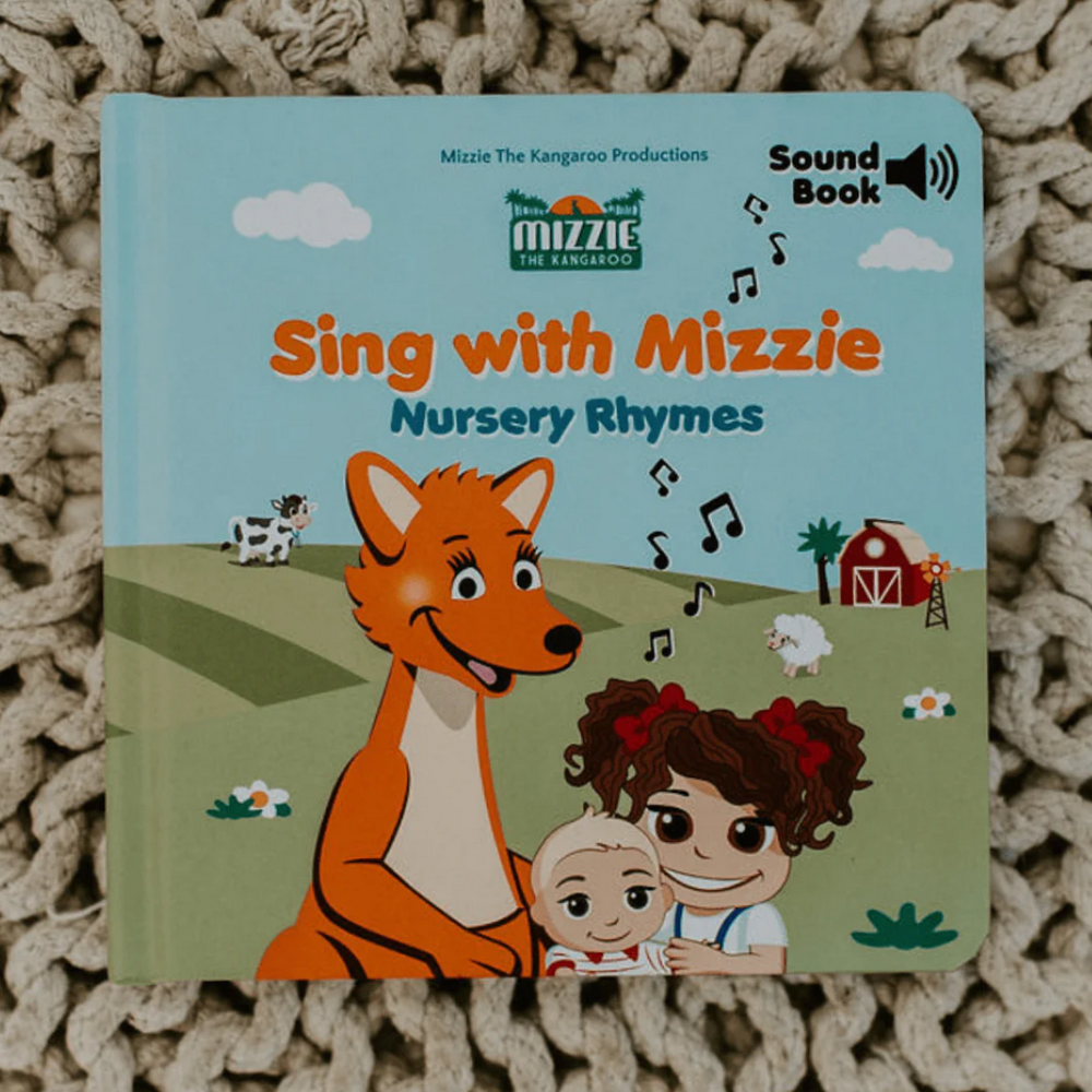 Mizzie The Kangaroo Sound Book Sing With Mizzie Nursery Rhymes | Merchants Homewares