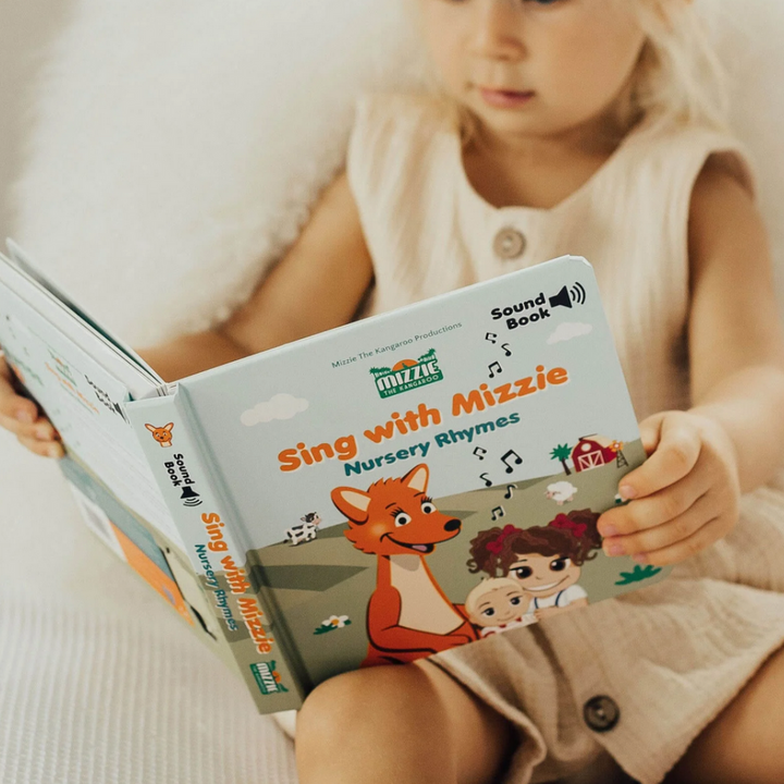 Mizzie The Kangaroo Sound Book Sing With Mizzie Nursery Rhymes Lifestyle | Merchants Homewares