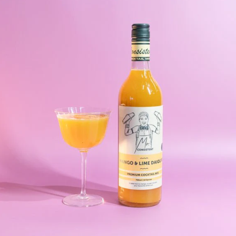 Mr Consistent Premium Cocktail Mix Mango & Lime Daquiri Lifestyle | Merchants Homewares