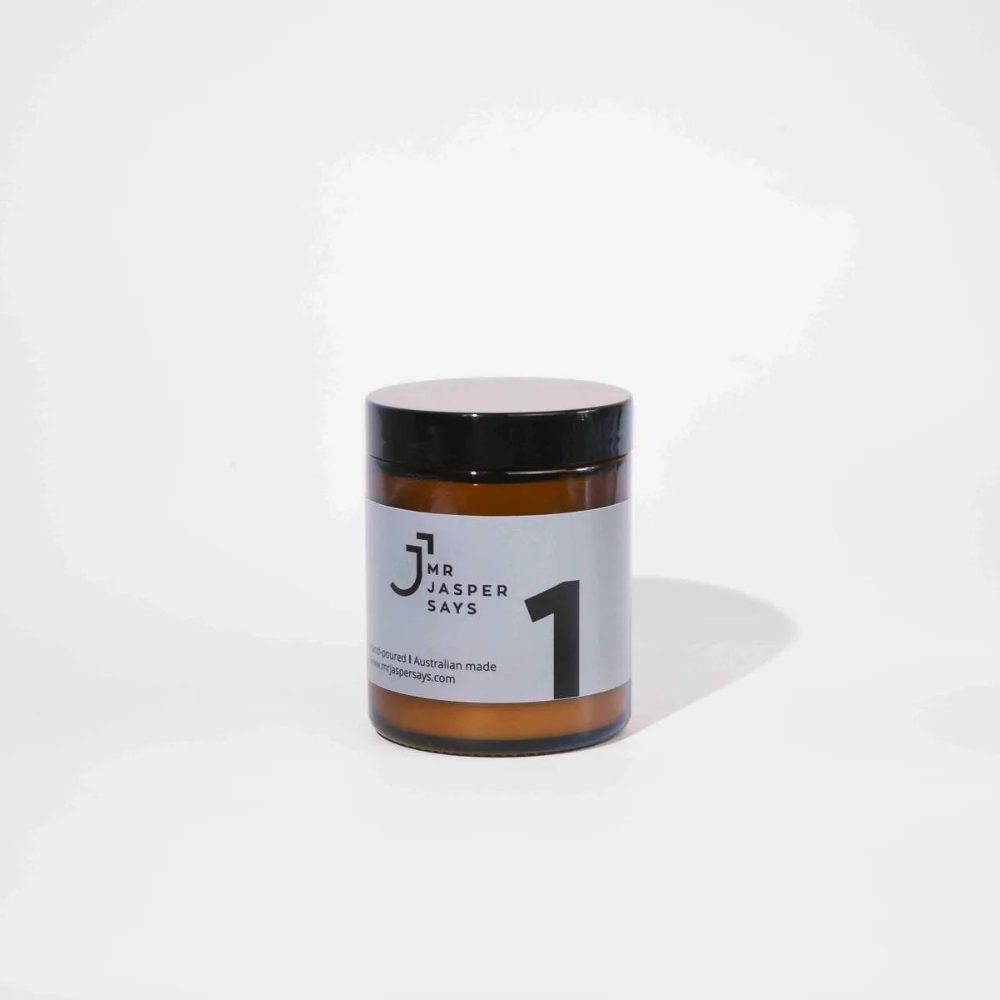 Mr Jasper Say #1 The Minimalist Kinda Guy Medium Candle | Merchants Homewares