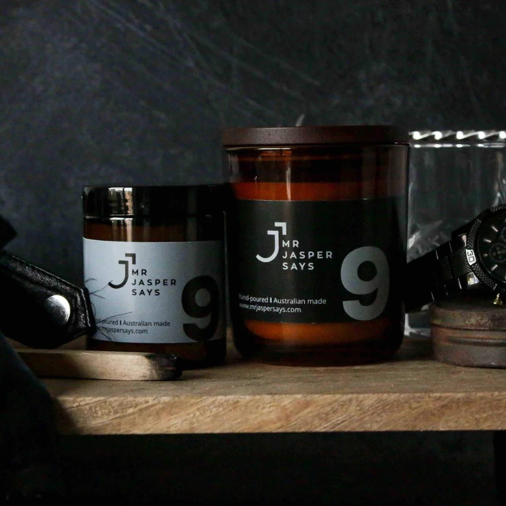 Mr Jasper Say #9 The Bad Boy Kinda Guy Medium Candle | Merchants Homewares