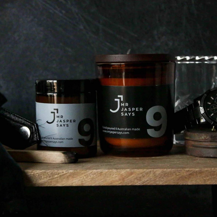 Mr Jasper Say #9 The Bad Boy Kinda Guy Medium Candle | Merchants Homewares