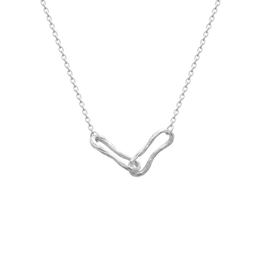 Murkani Eterna Interlink Necklace Silver | Merchants Homewares